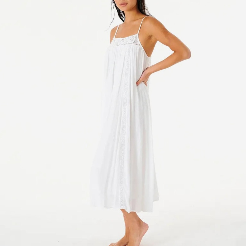 Rip Curl Premium White Surf Maxi Dress